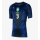 Billige Fotballdrakt Brasil Matheus Cunha #9 Replika Bortedrakt Dame VM 2026 Kortermet Billige Fotballdrakt Brasil Matheus Cunha #9 Replika Bortedrakt Dame VM 2026 Kortermet